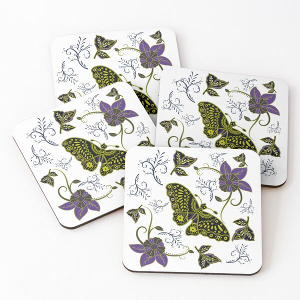 Item preview, Floral Batik  designed and sold by TurquoiseBird.