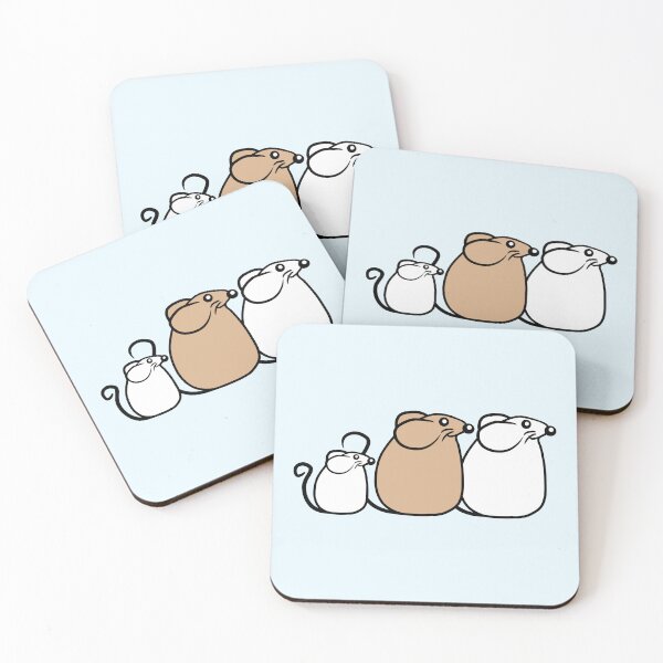 Item preview, 3 Mice Family Child Mom Dad Parents Sweet Mother designed and sold by shirt-o-mat.