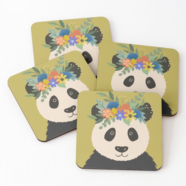 Artikelvorschau, Panda-Blumenkrone entworfen und verkauft von OttermoonDesign.