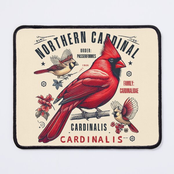 Item preview, Northern Cardinal 4 designed and sold by theAVIARY7.