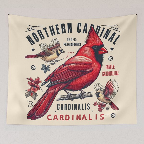 Item preview, Northern Cardinal 4 designed and sold by theAVIARY7.