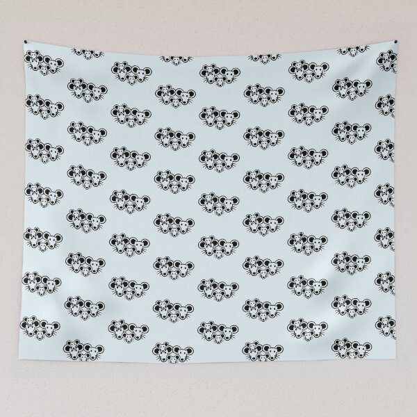 Item preview, 4 Mice Family Children Mom Dad Parents Cute Mother designed and sold by shirt-o-mat.