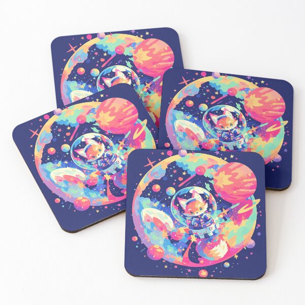 Item preview, Adorable Fox Adrift in Space designed and sold by Christian Weiss.