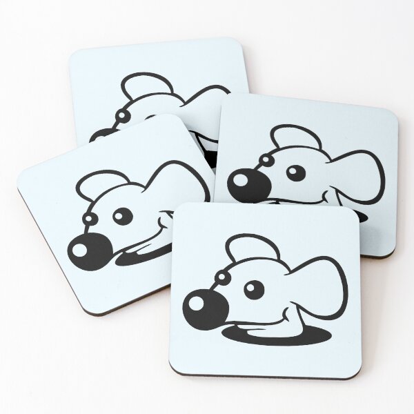 Item preview, Mouse Big Nose Floor Hole Mouse Looks Cute Funny designed and sold by shirt-o-mat.