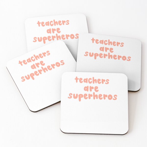 Item preview, Teachers are superheros  designed and sold by Morgan Hoehns.