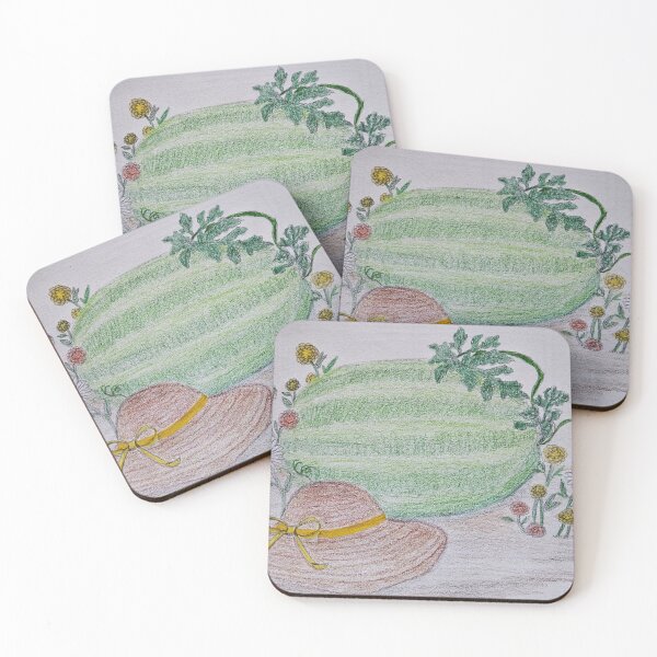 Item preview, Watermelon And Summer Hat designed and sold by cinemou-art.