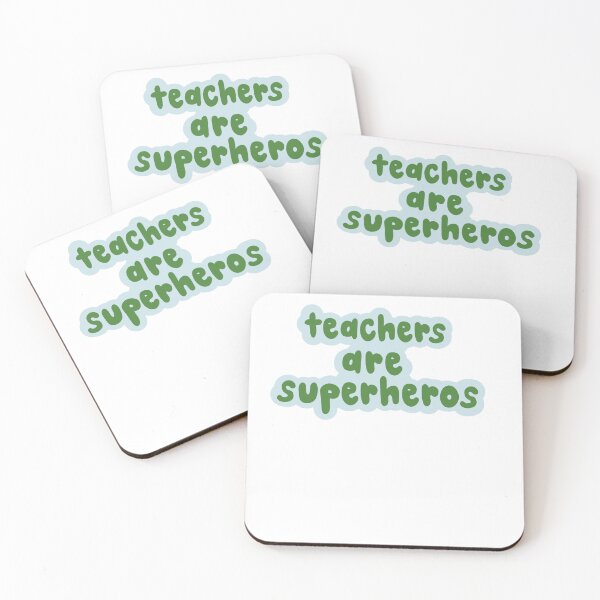 Item preview, Teachers are superheros  designed and sold by Morgan Hoehns.