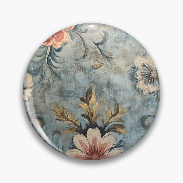 Item preview, Norwegian Rosemaling-Oil On Canvas #41 designed and sold by Gypsykiss.