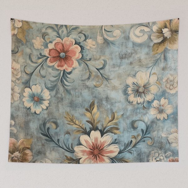 Item preview, Norwegian Rosemaling-Oil On Canvas #41 designed and sold by Gypsykiss.