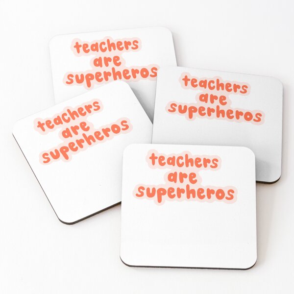 Item preview, Teachers are superheros  designed and sold by Morgan Hoehns.