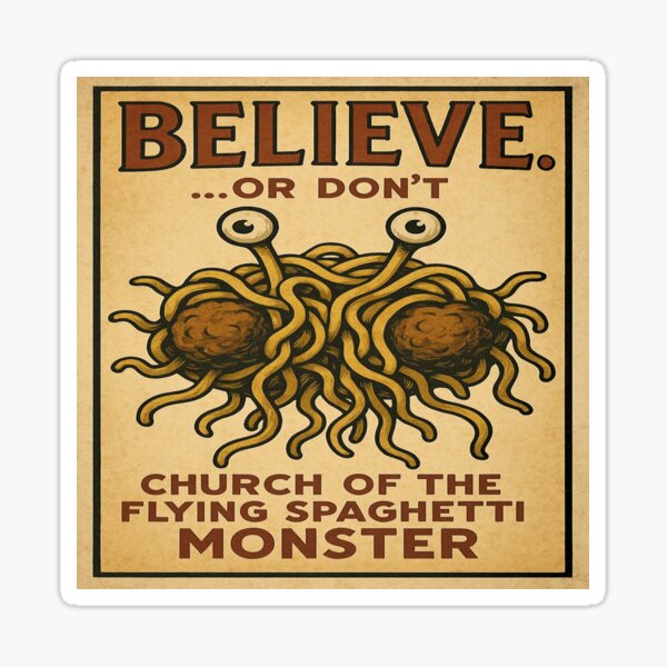 Spag-mon-chr Sticker