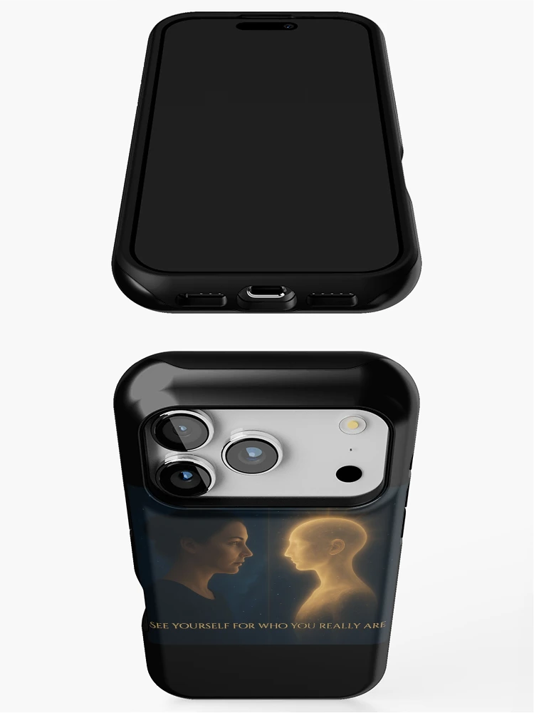 Thumbnail 3 of 4, iPhone Case, Reflected, Remembered designed and sold by ThreadAwakens.