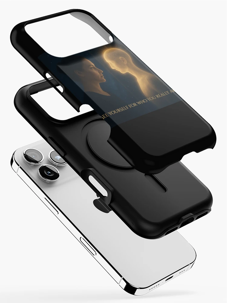 Thumbnail 2 of 4, iPhone Case, Reflected, Remembered designed and sold by ThreadAwakens.
