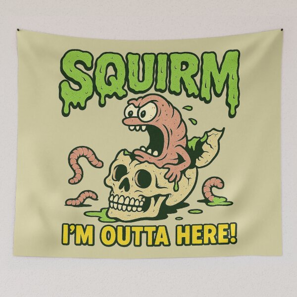 Item preview, Squirming Outta Here! designed and sold by zzz888.