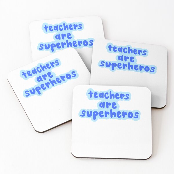 Item preview, Teachers are superheros designed and sold by Morgan Hoehns.
