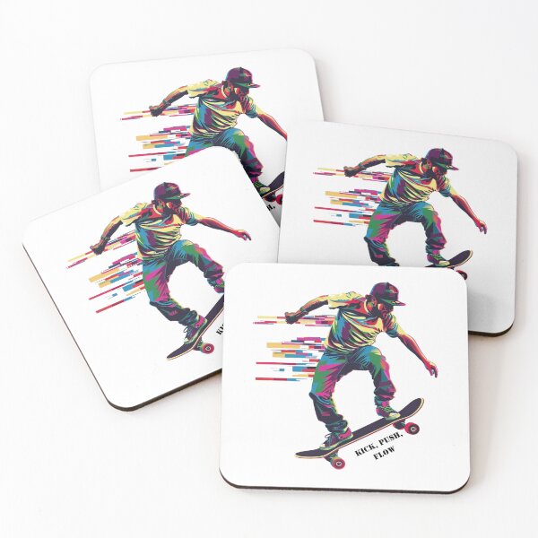 Artikelvorschau, Pop Art Skater – Urban Style in Bewegung entworfen und verkauft von JenniferCreaArte .