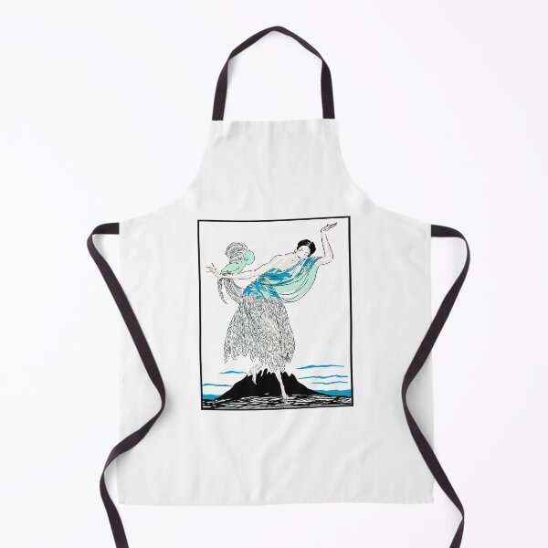 Item preview, Art Deco Lady with Bird designed and sold by Mati's Myths.