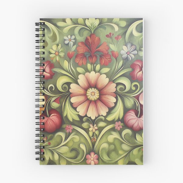 Item preview, Norwegian Rosemaling-Oil On Canvas #45 designed and sold by Gypsykiss.