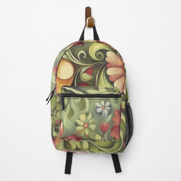 Item preview, Norwegian Rosemaling-Oil On Canvas #45 designed and sold by Gypsykiss.