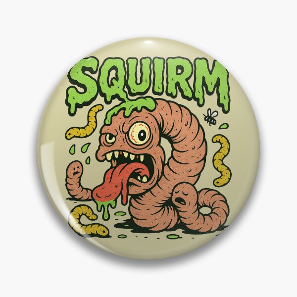 Item preview, Slobbery Squirm Monster designed and sold by zzz888.
