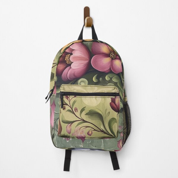 Item preview, Norwegian Rosemaling-Oil On Canvas #46 designed and sold by Gypsykiss.