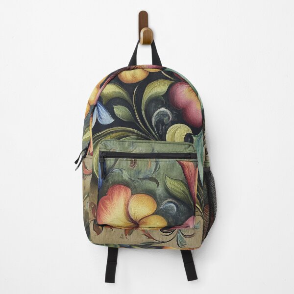 Item preview, Norwegian Rosemaling-Oil On Canvas #47 designed and sold by Gypsykiss.