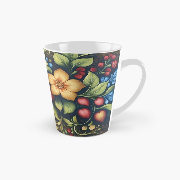 Artikelvorschau, Norwegisches Rosemaling-Öl auf Leinwand #48 entworfen und verkauft von Gypsykiss.