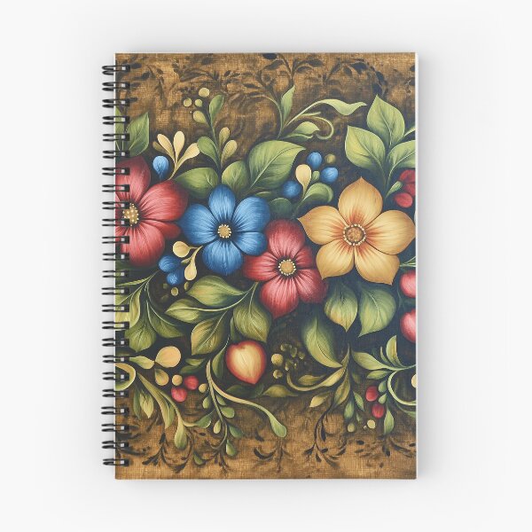 Item preview, Norwegian Rosemaling-Oil On Canvas #48 designed and sold by Gypsykiss.
