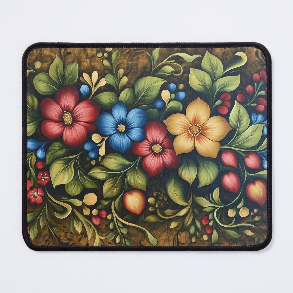 Item preview, Norwegian Rosemaling-Oil On Canvas #48 designed and sold by Gypsykiss.