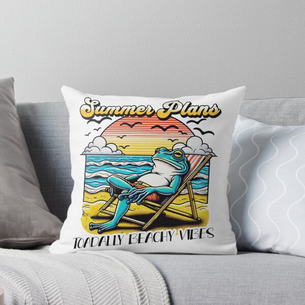 Item preview, Summer Plans: TOADally Beachy Vibes designed and sold by BuchitosCorner.