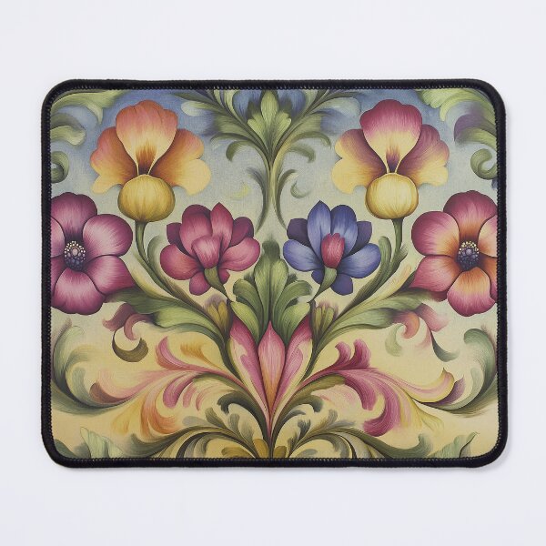 Item preview, Norwegian Rosemaling-Oil On Canvas #49 designed and sold by Gypsykiss.