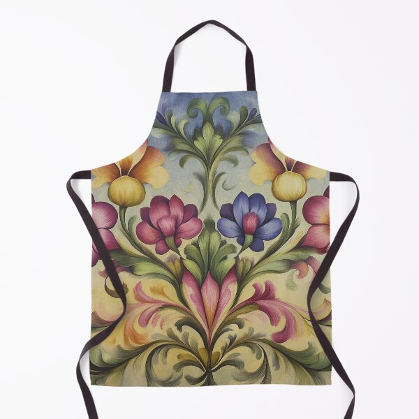 Item preview, Norwegian Rosemaling-Oil On Canvas #49 designed and sold by Gypsykiss.