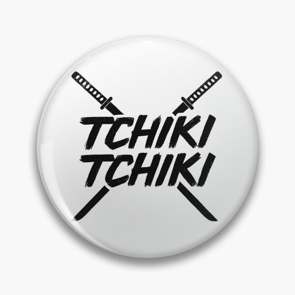 Item preview, Tchiki Tchiki | Japanese Brush Style with Katana Swords  designed and sold by QueLaFamilleOff.