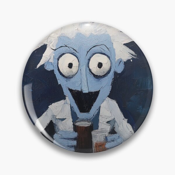Item preview, Mad scientist | Post-impressionist painting style designed and sold by ComicsFactory.