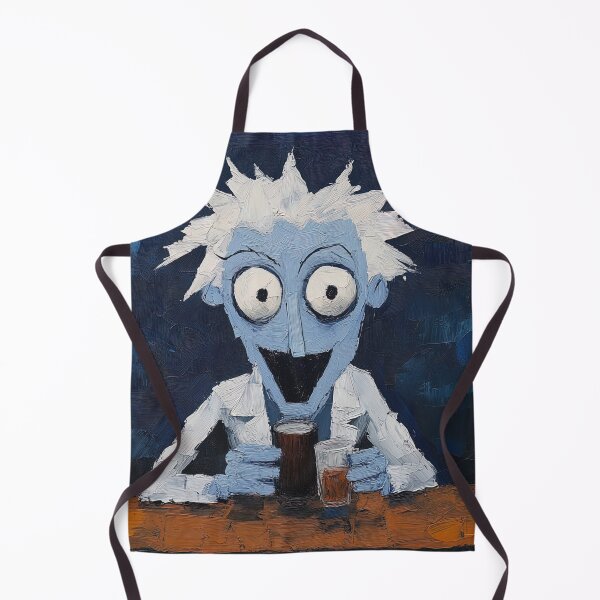 Item preview, Mad scientist | Post-impressionist painting style designed and sold by ComicsFactory.