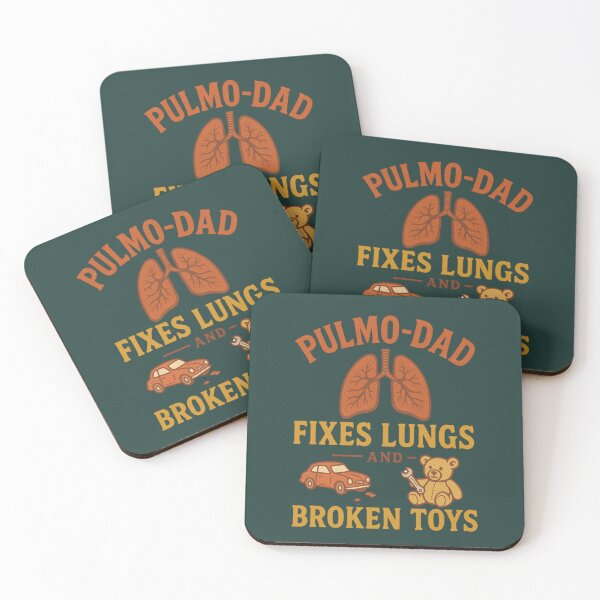 Item preview, dad pulmonologist fixes lungs and broken toys designed and sold by Meandmyshop.