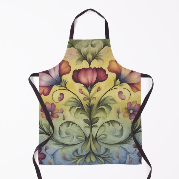 Item preview, Norwegian Rosemaling-Oil On Canvas #52 designed and sold by Gypsykiss.