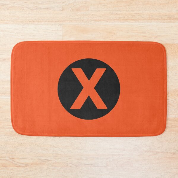 Aperçu de l'œuvre lettre x orange créée et vendue par ZiphGames.