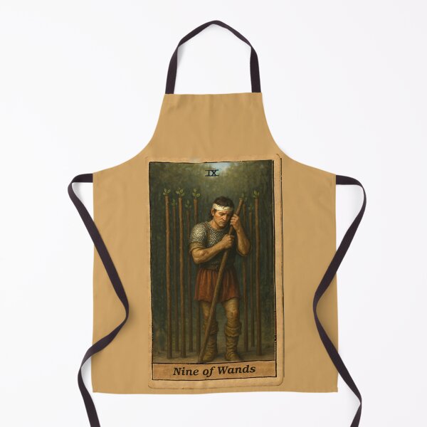 Item preview, Tarot: Nine of Wands designed and sold by skoolsarecool.