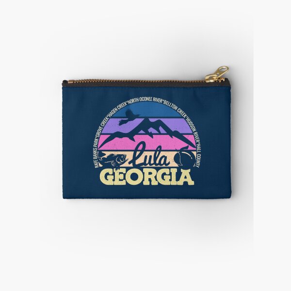 Item preview, Lula Georgia Sunset Retro Vintage Local Pride Logo designed and sold by CRHPOD20.
