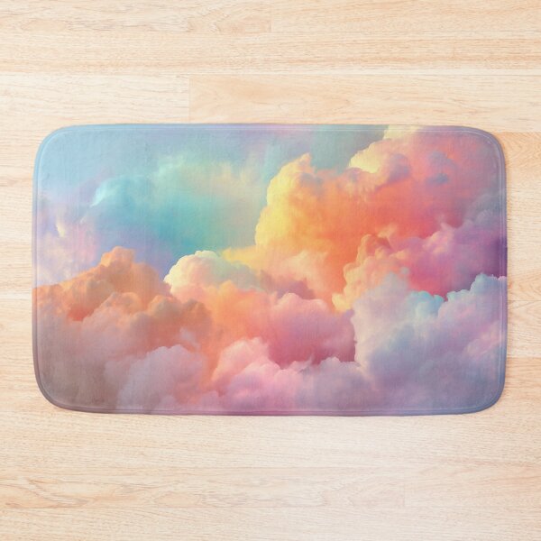 Item preview, Soft pastel rainbow clouds designed and sold by valerko26.