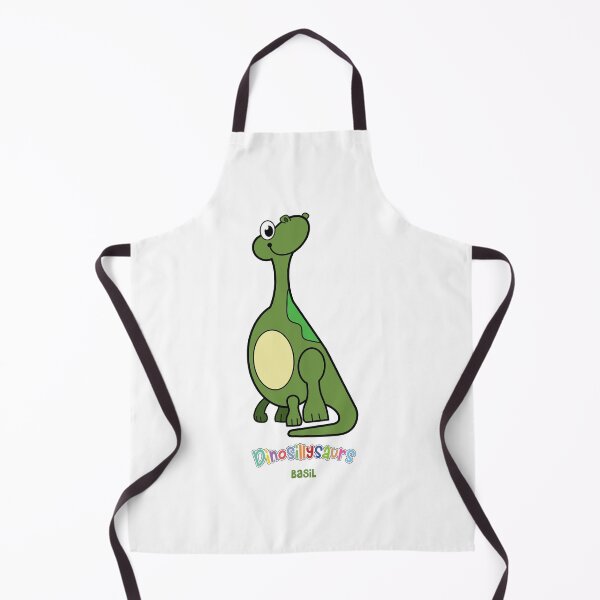 Item preview, Dinosillysaurs – Basil the Gentle Long-Neck Dino Tee designed and sold by Spaabus.