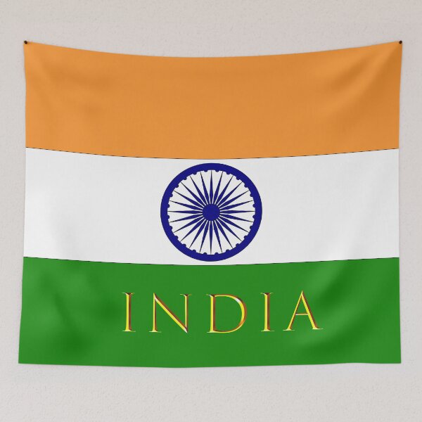 Item preview, india, tiranga indian flag with ashoka. designed and sold by rikyfreestyle.