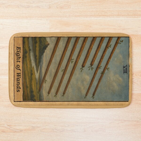 Item preview, Tarot: Eight of Wands designed and sold by skoolsarecool.