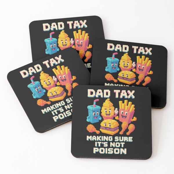 Item preview, Dad Tax Pixel Art Funny Food Design – Making Sure It’s Not Poison designed and sold by Victor Shadehorn.