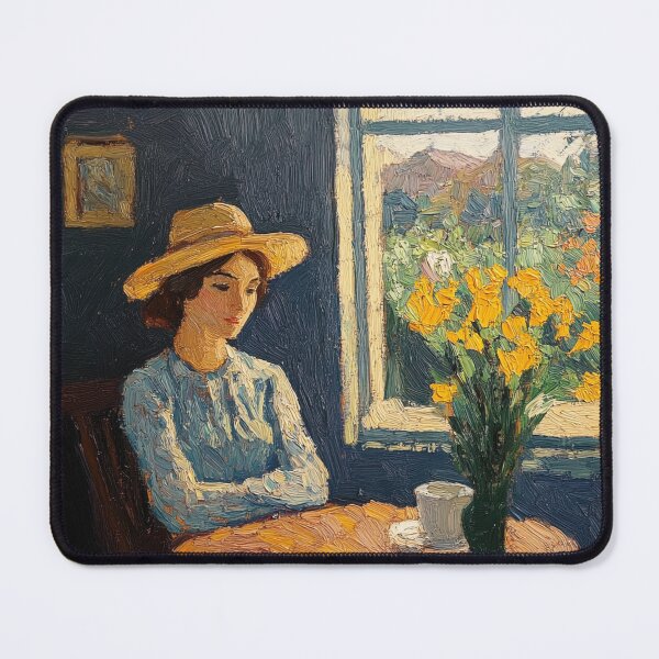 Item preview, Mae Busch | Post-impressionist painting style designed and sold by ComicsFactory.
