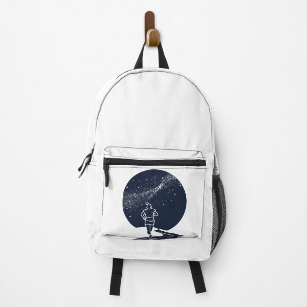 Item preview, Starlit Runner – Night Sky Jogging Art designed and sold by JenniferCreaArte .