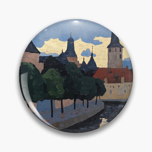 Item preview, Magdeburg | Post-impressionist painting style designed and sold by ComicsFactory.