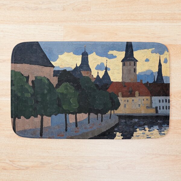 Item preview, Magdeburg | Post-impressionist painting style designed and sold by ComicsFactory.