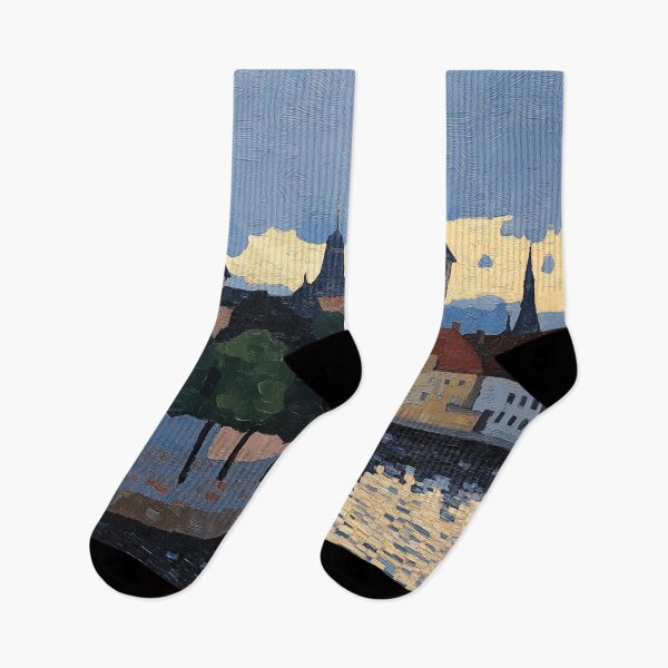 Item preview, Magdeburg | Post-impressionist painting style designed and sold by ComicsFactory.